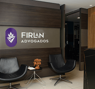 Recepção do escritório FIRLAN Advogados